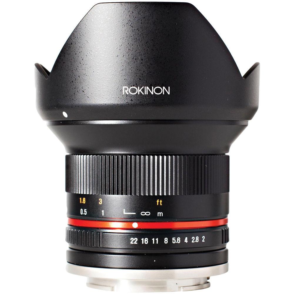 Rokinon 12mm f 2.0 NCS CS Lens for Canon EF-M Mount