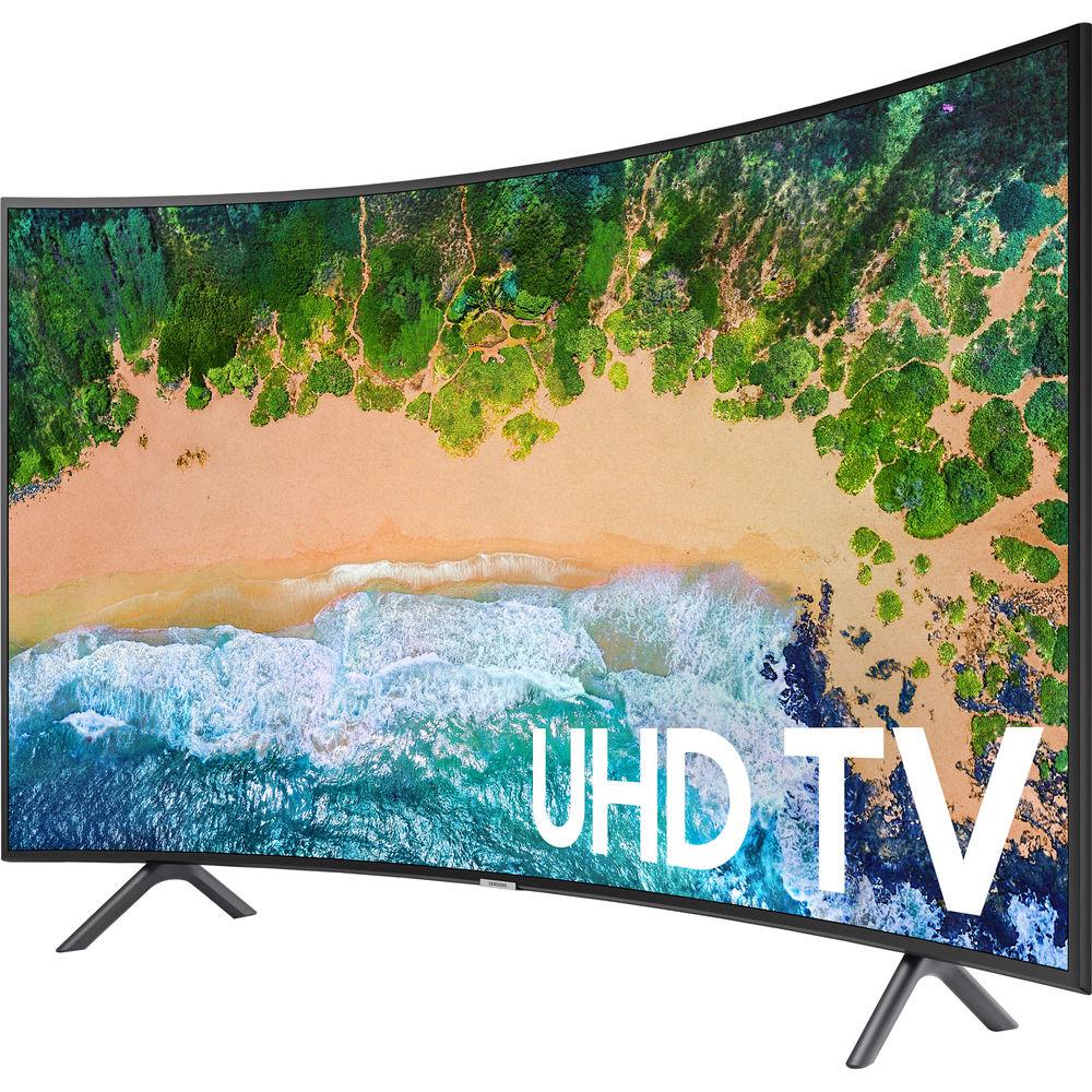 Samsung NU7300 65" Class HDR UHD Smart Curved LED TV