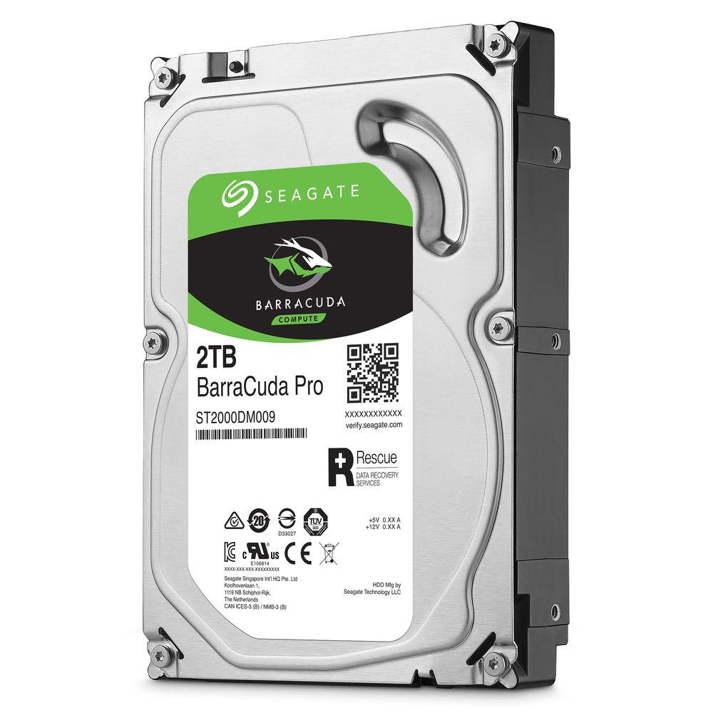 Seagate 2TB BarraCuda Pro 7200 rpm SATA III 3.5" Internal HDD