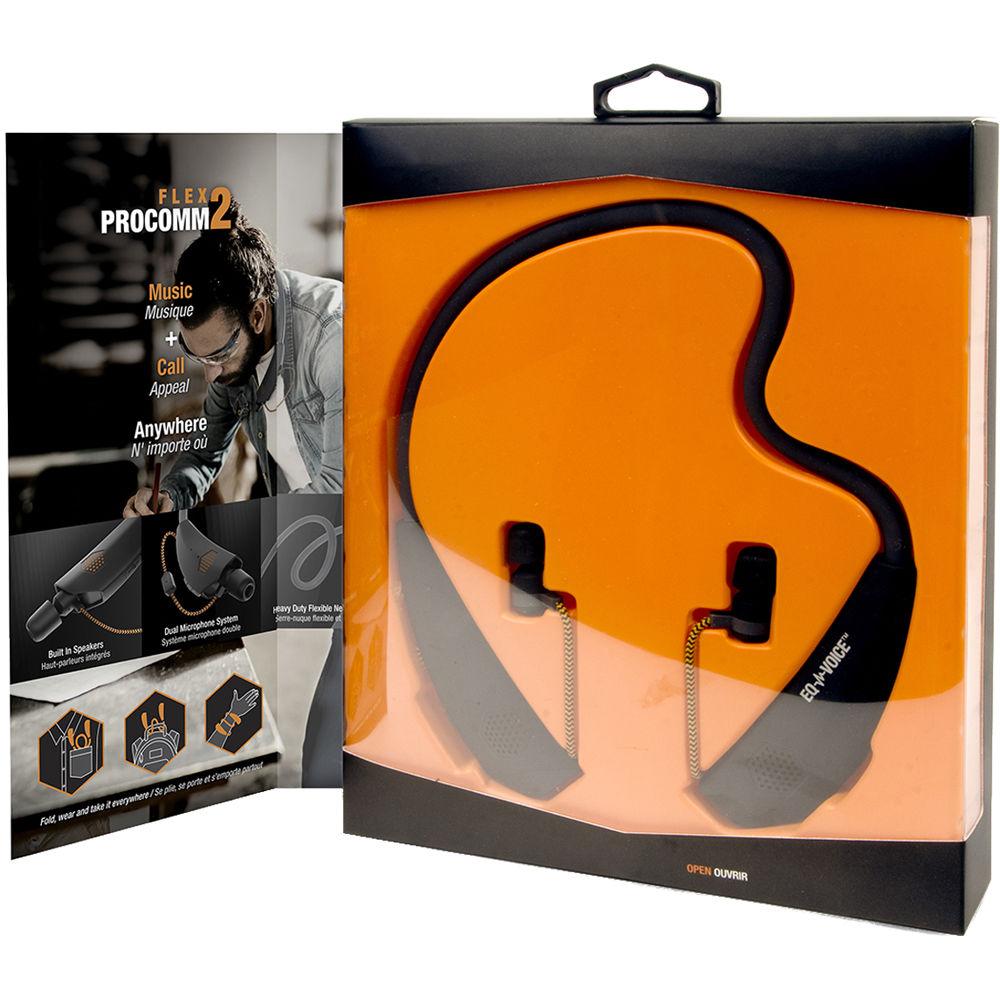 ToughTested Flex ProComm2 Wireless In-Ear Flexible Neckband Headphones