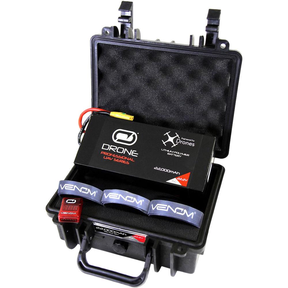 Venom Group Venom 22000mAh 6S 22.2V Drone Professional Battery, 15C Lipo With Xt90-S Plug