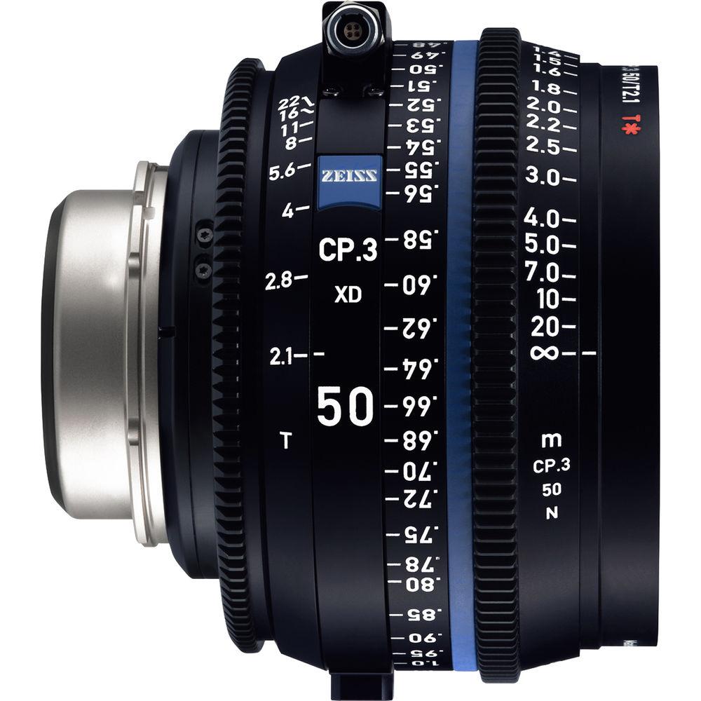 ZEISS CP.3 XD 50mm T2.1 Compact Prime Lens