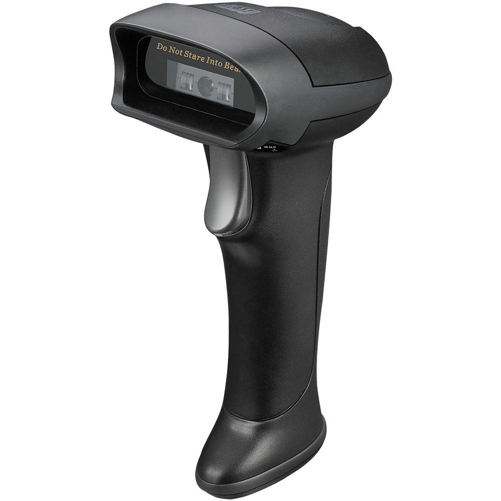 Adesso 2 4Ghz Wireless Long Range Handheld CCD Barcode Scanner with Charging Cradle