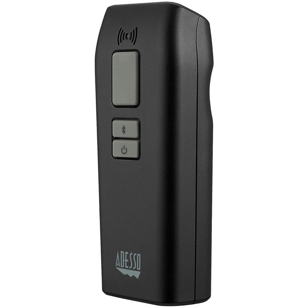 Adesso Portable Pocket Size Bluetooth Long Range CCD Barcode Scanner with Detachable Magnetic Cable