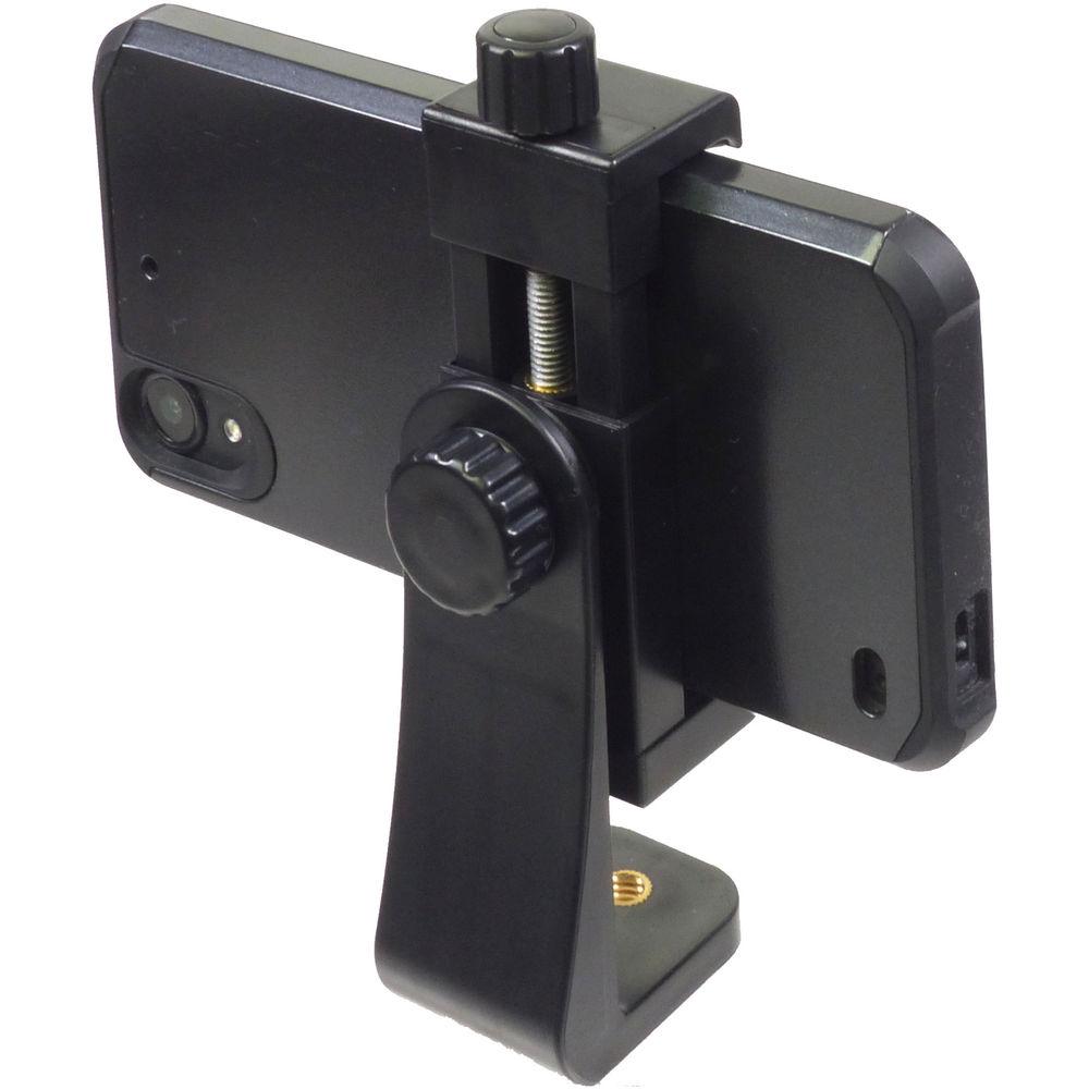 ALZO Horizontal Camera Mount with Rotating Smartphone Mount and Bluetooth Shutter Release