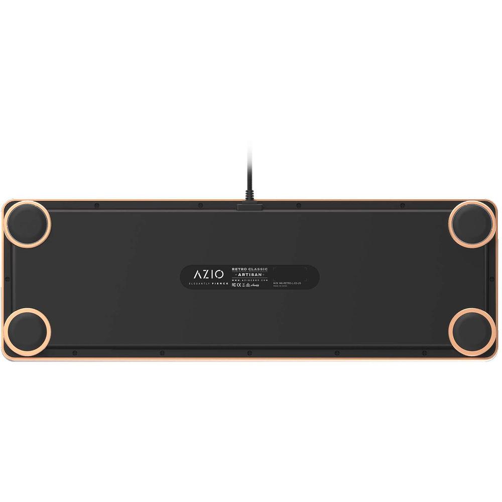 AZIO Retro Classic USB Backlit Mechanical Keyboard