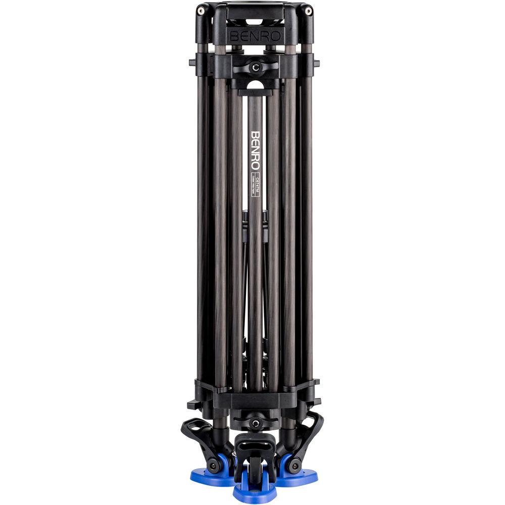 Benro C674TM Carbon Fiber Tandem-Leg Video Tripod