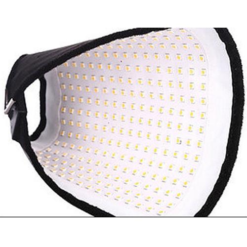 Bescor FM256 Flexible Bi-Color LED Light Mat with Swivel Ball Mount and Battery