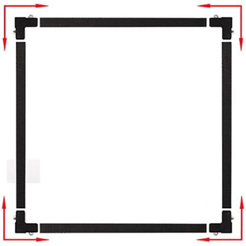 Bescor FM256 Flexible Bi-Color LED Light Mat with Swivel Ball Mount and Battery