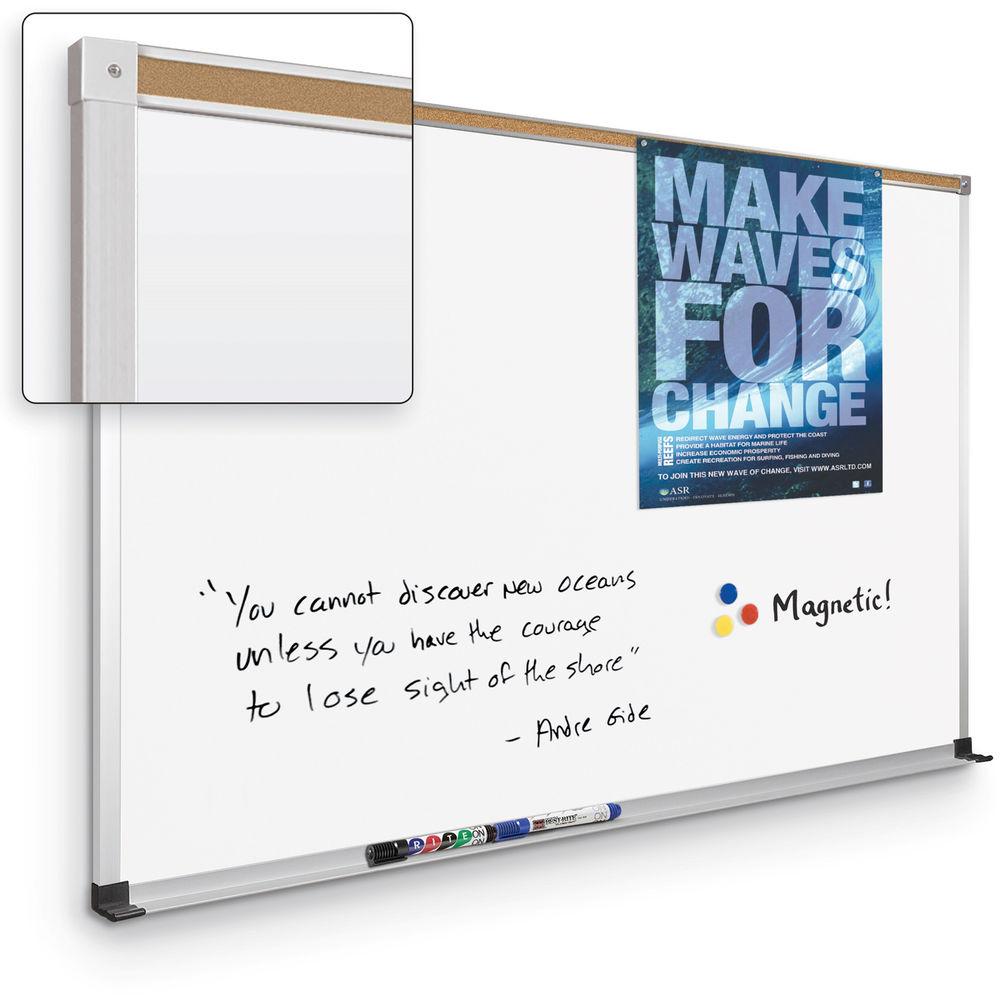 Best Rite Green-Rite Porcelain Markerboard with Aluminum Trim