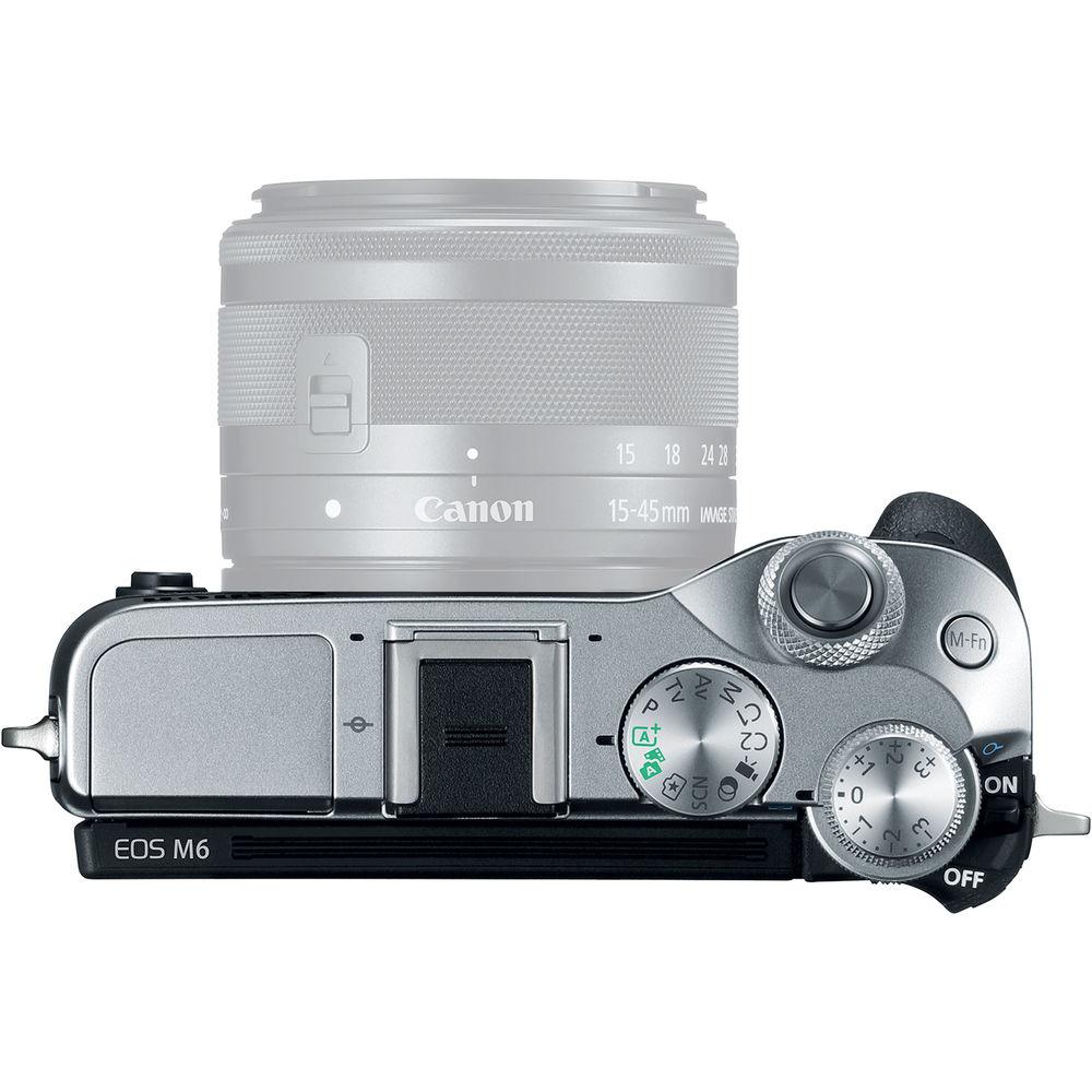 Canon EOS M6 Mirrorless Digital Camera