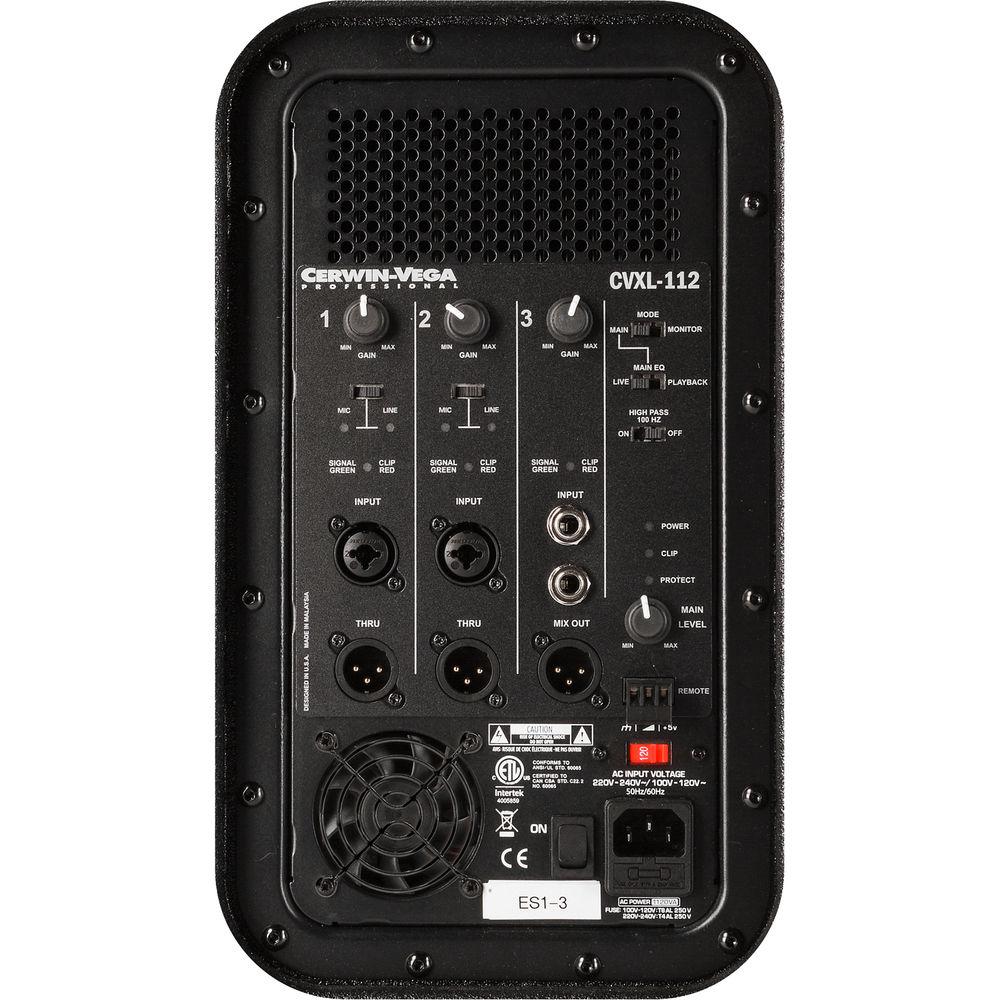Cerwin-Vega CVXL Series 12" Powered Speaker
