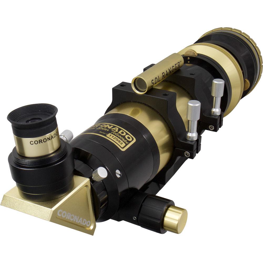 Coronado SolarMax III 70mm f 5.7 Double-Stacked H-alpha Solar Telescope