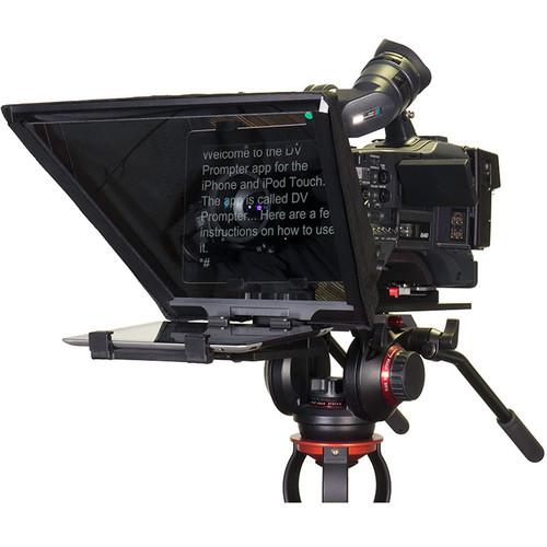 Datavideo TP-650B Prompter and Hard Case Kit for iPad and Android Tablets with Bluetooth Remote
