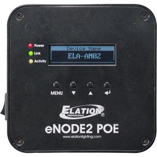 Elation Professional eNode 2 POE 2-Universe Ethernet-DMX Node