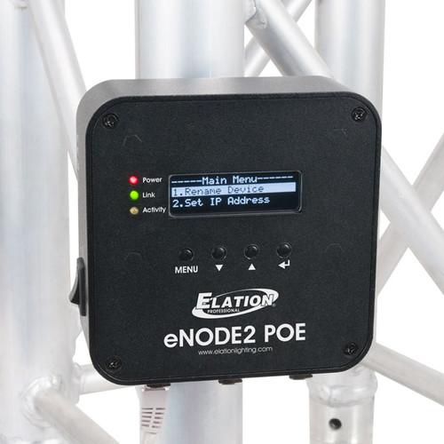 Elation Professional eNode 2 POE 2-Universe Ethernet-DMX Node