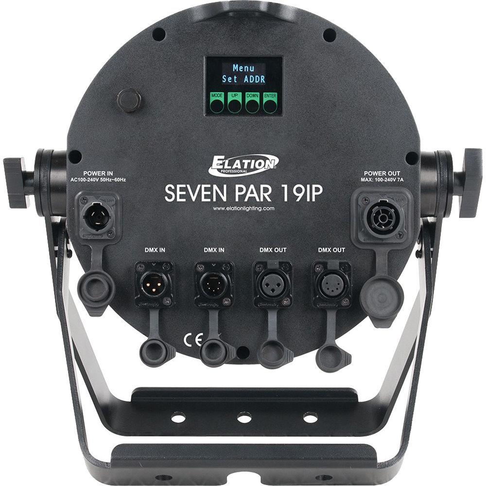 Elation Professional SEVEN PAR 19IP - Seven Color Par Wash