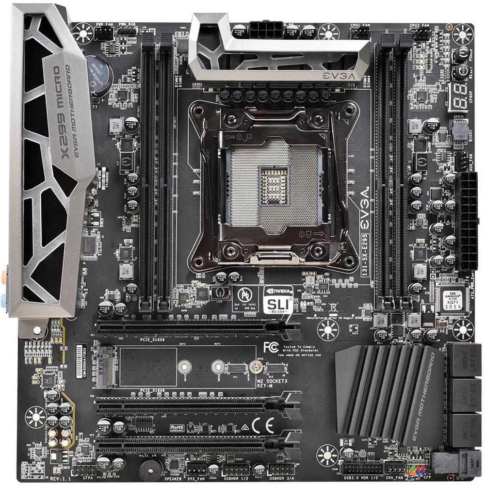EVGA X299 Micro LGA 2066 Micro-ATX Motherboard