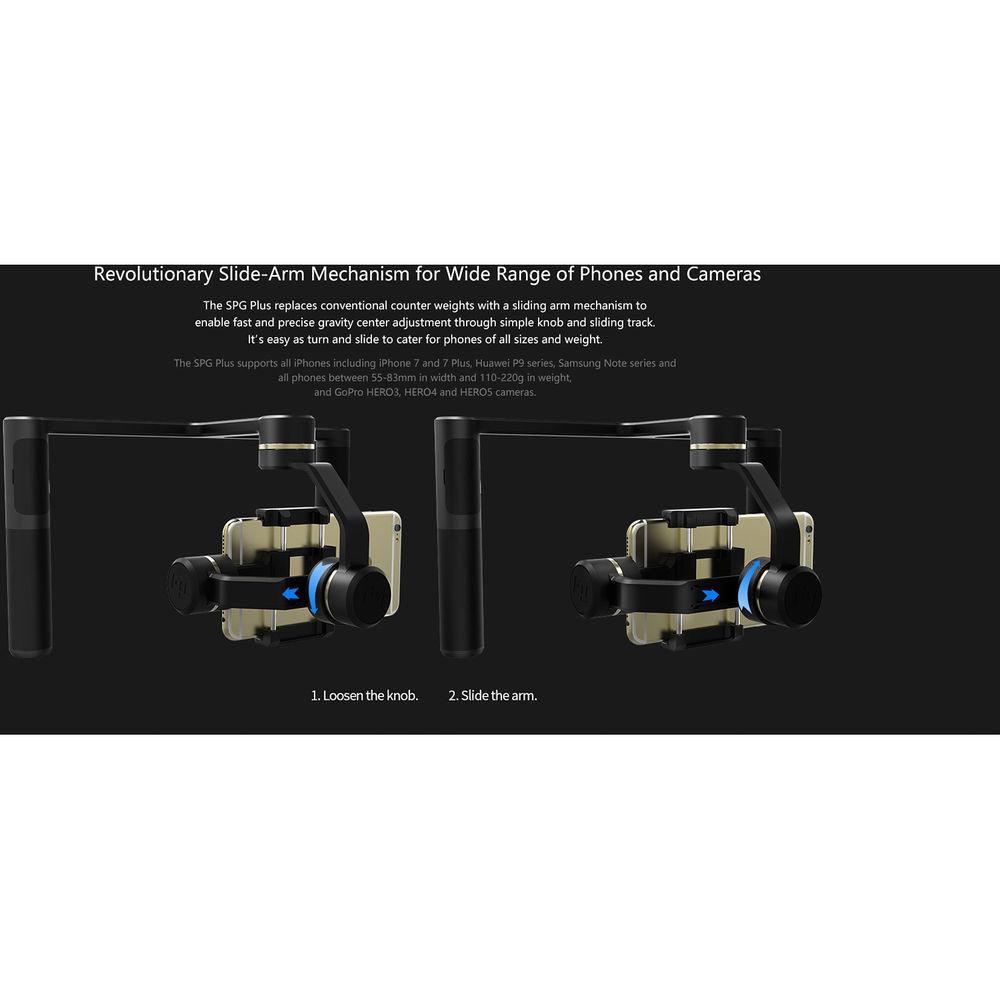 Feiyu SPG Plus 3-Axis Gimbal Rig for Select Smartphones & GoPro3 4 5