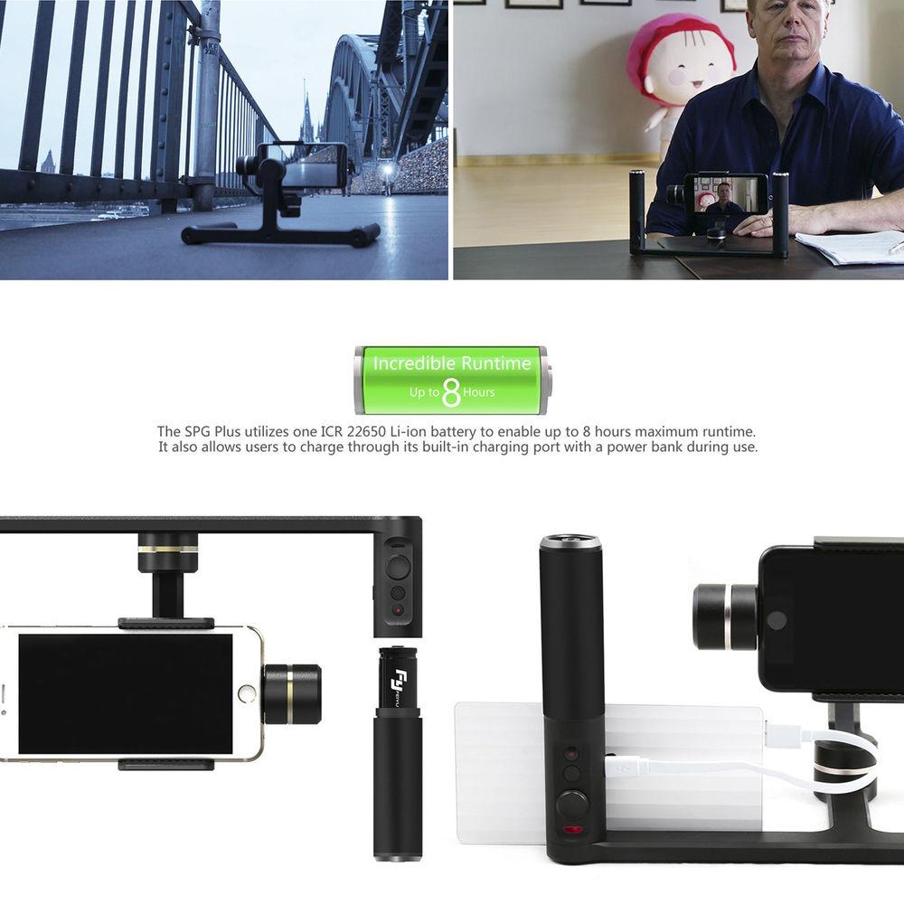 Feiyu SPG Plus 3-Axis Gimbal Rig for Select Smartphones & GoPro3 4 5