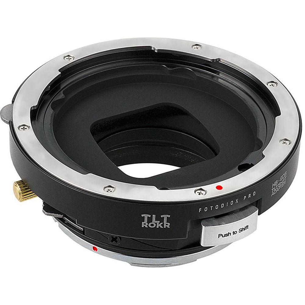 FotodioX Pro TLT ROKR Tilt Shift Adapter for Hasselblad V-Mount Lens to Canon EOS Camera