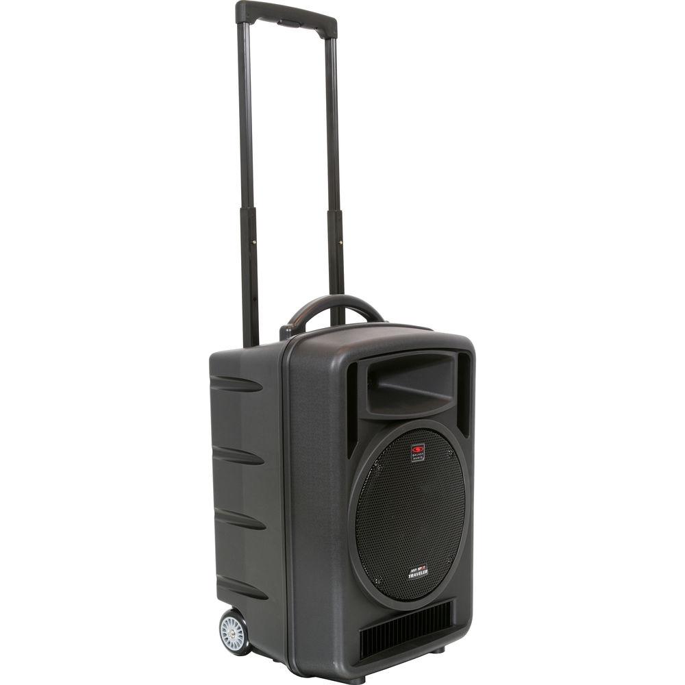 Galaxy Audio Traveler 10" 150W Peak PA System with CD Player, UHF Receiver & Handheld Wireless Mic