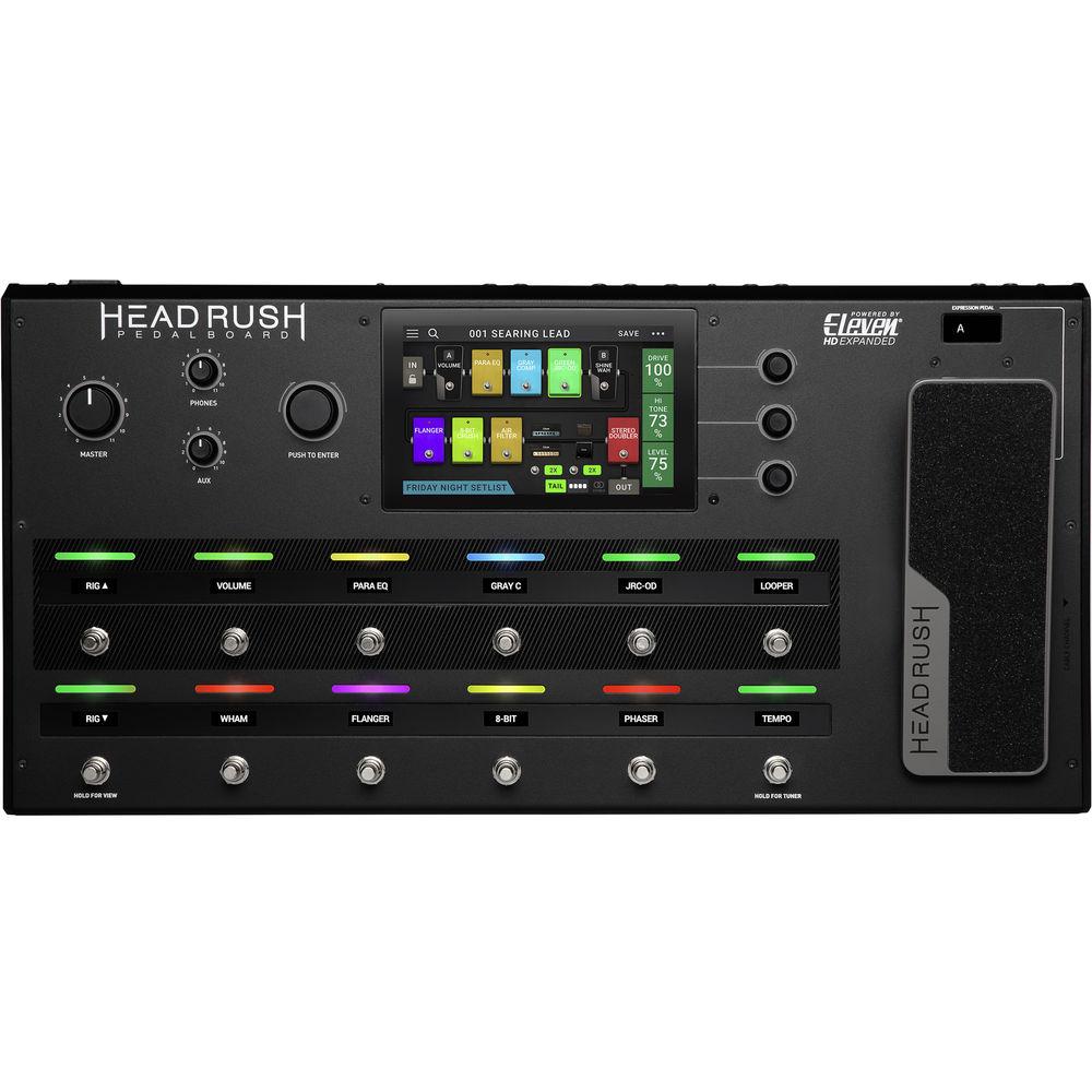 HeadRush Pedalboard with Guitar Amplifier and Effects Modeling Processor