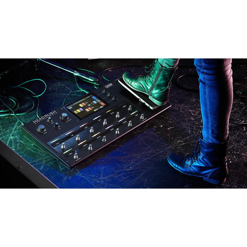 HeadRush Pedalboard with Guitar Amplifier and Effects Modeling Processor
