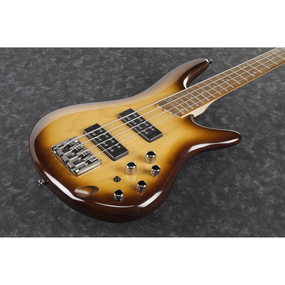 Ibanez SR Standard 4-String Electric Bass - Maple - Natural Browned Burst