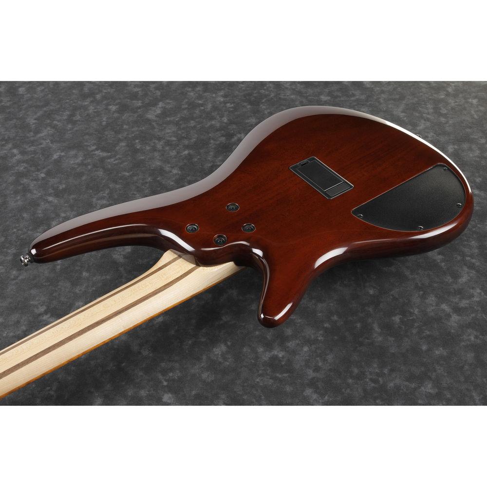 Ibanez SR Standard 4-String Electric Bass - Maple - Natural Browned Burst