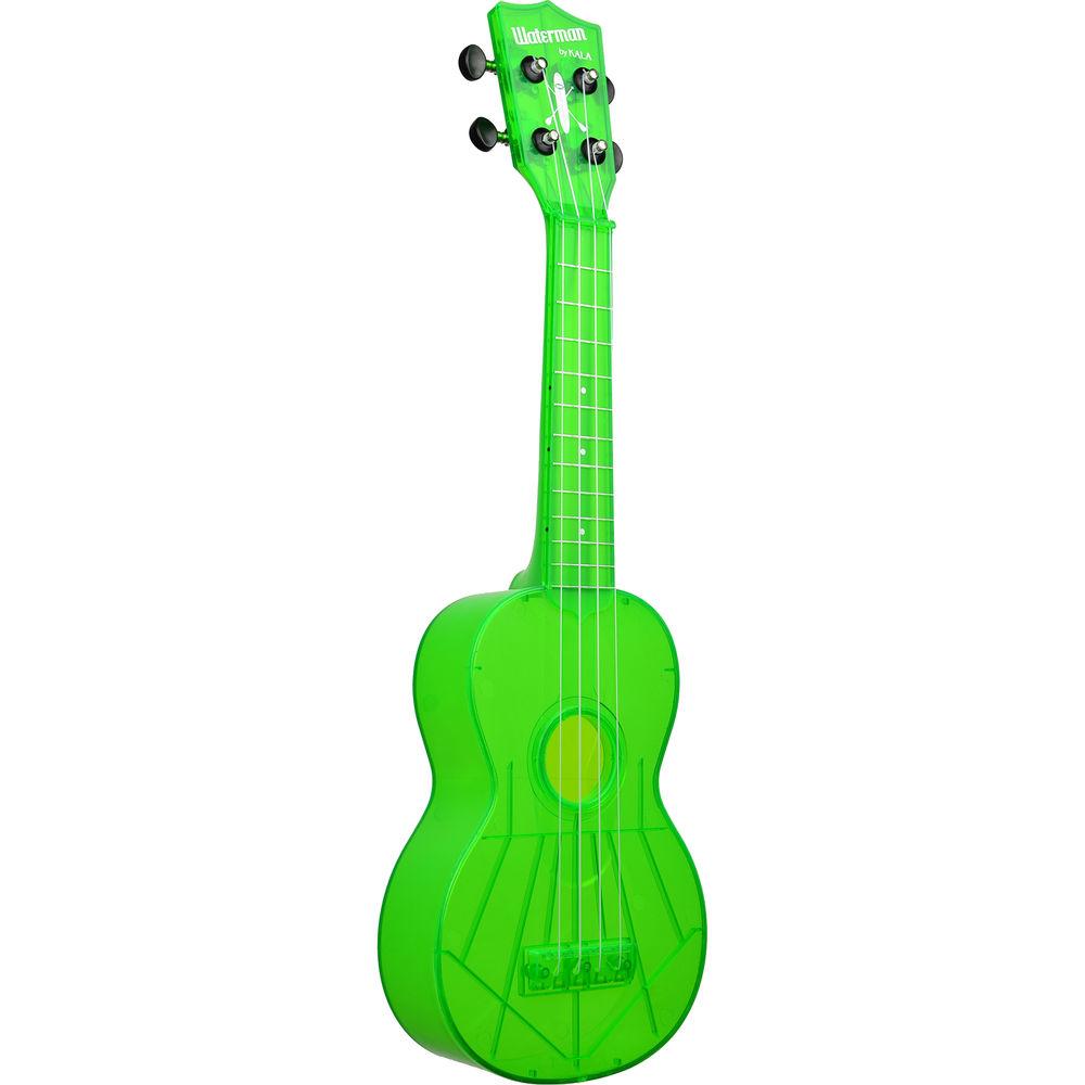 KALA KA-SWF-GN Fluorescent Soprano Ukulele