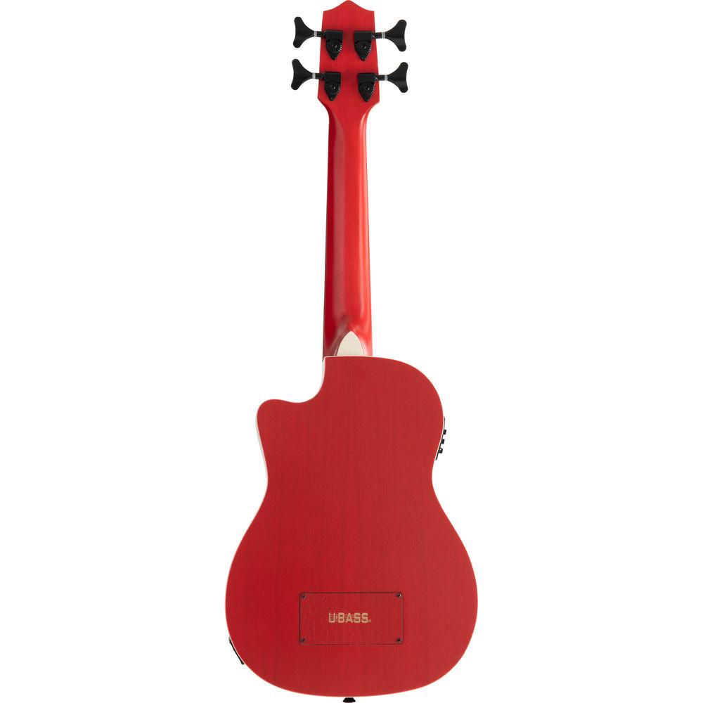 KALA UBASS-JYMN-FS Journeyman Acoustic Electric UBass with F-Holes and Padded Gig Bag