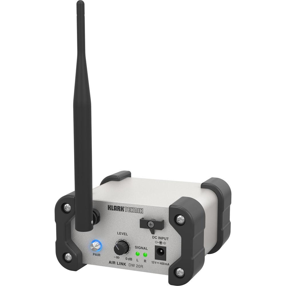 Klark Teknik AIR LINK DW 20R Stereo 2.4 GHz Wireless Receiver