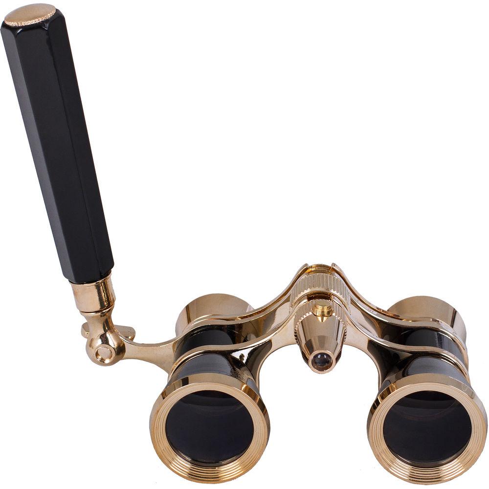 Levenhuk Broadway 325N Opera Glasses with Lorgnette