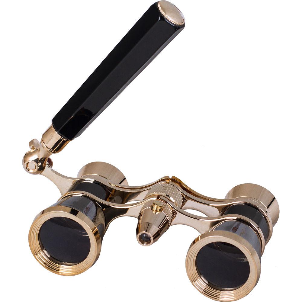 Levenhuk Broadway 325N Opera Glasses with Lorgnette