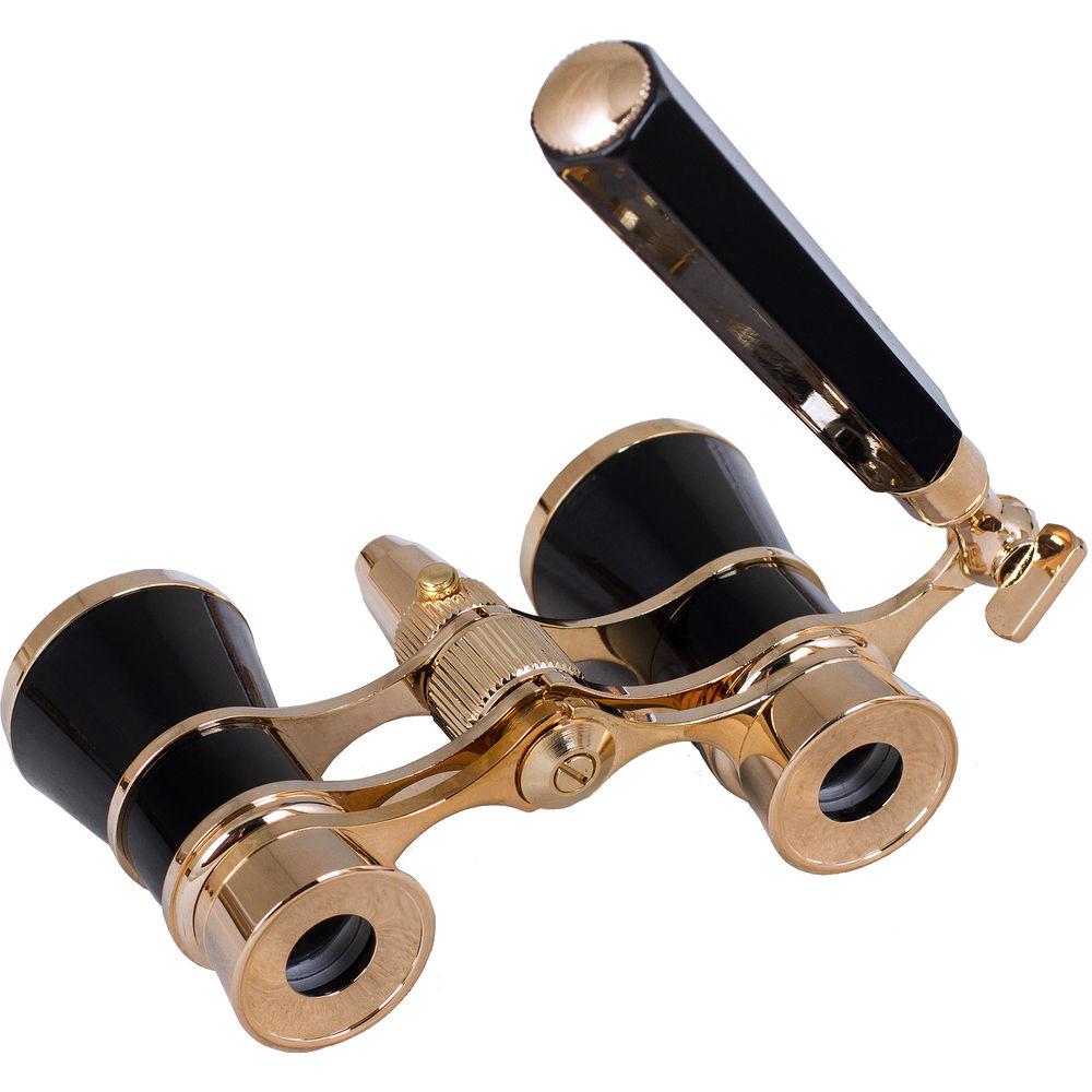 Levenhuk Broadway 325N Opera Glasses with Lorgnette