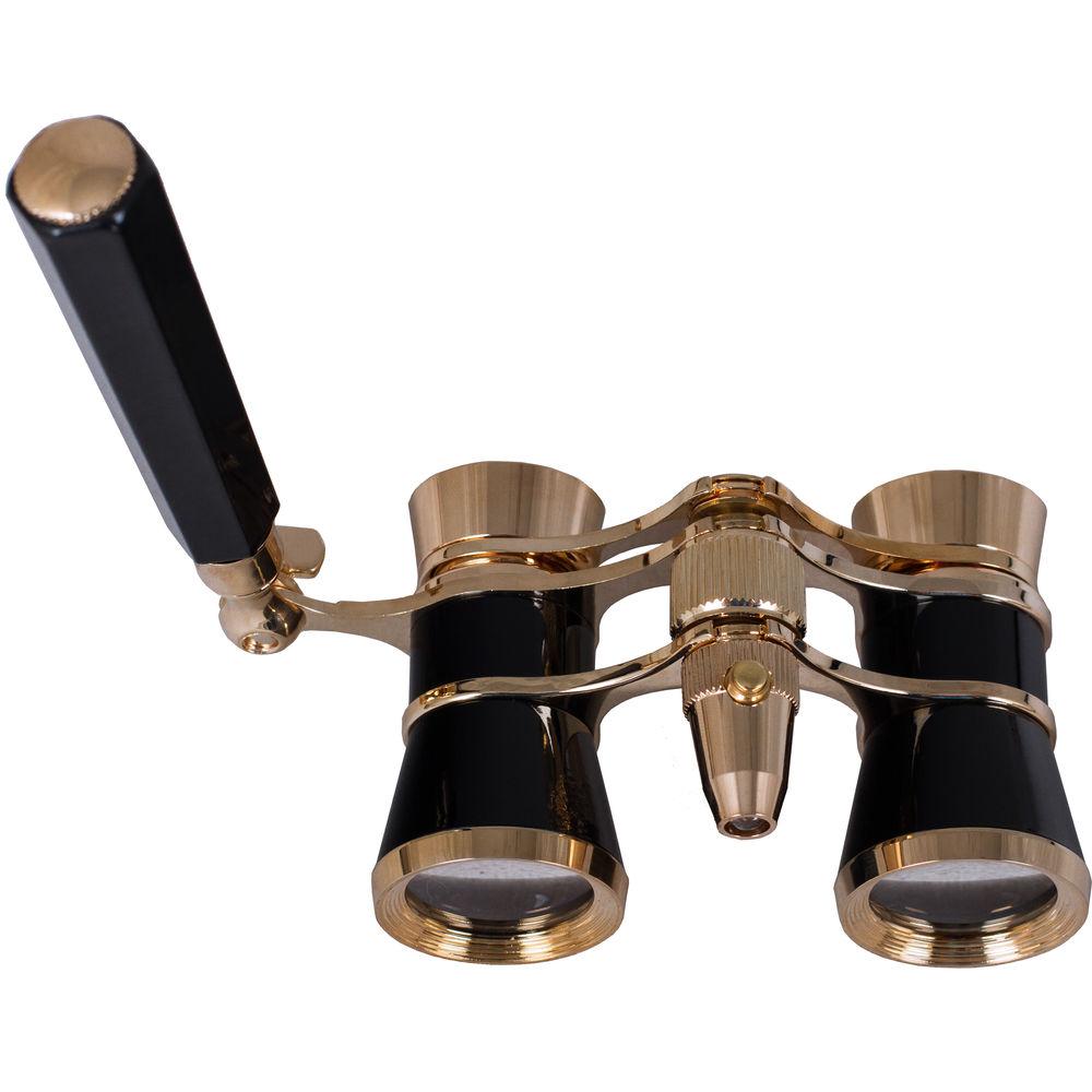 Levenhuk Broadway 325N Opera Glasses with Lorgnette
