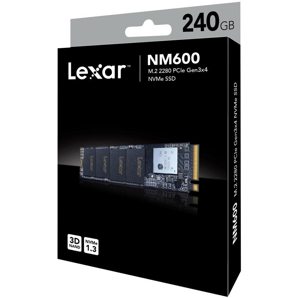 Lexar 240GB NM600 M2. 2280 NVMe SSD