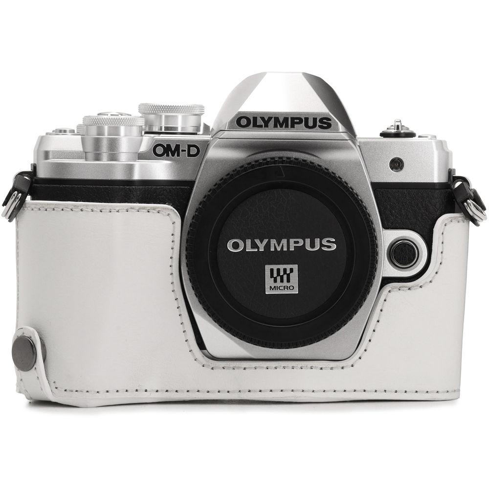MegaGear Ever Ready Half Case and Strap for Olympus OM-D E-M10 Mark III