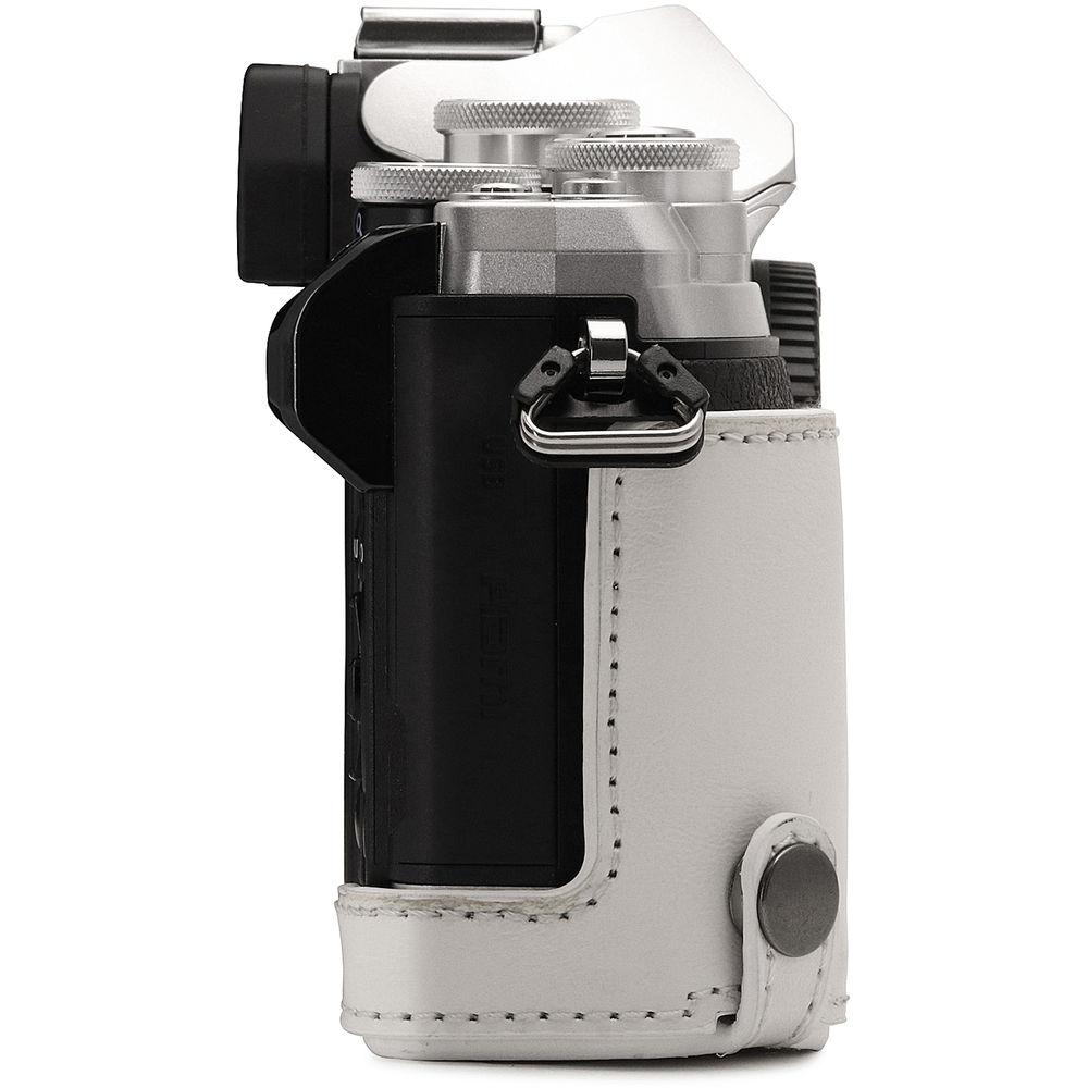 MegaGear Ever Ready Half Case and Strap for Olympus OM-D E-M10 Mark III