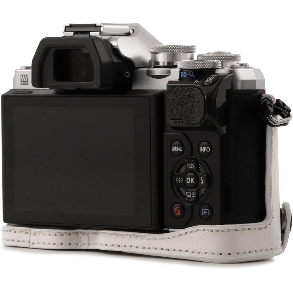 MegaGear Ever Ready Half Case and Strap for Olympus OM-D E-M10 Mark III