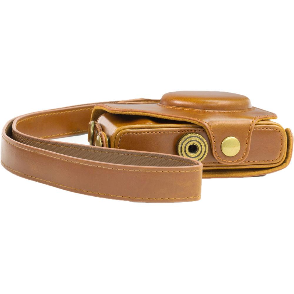 MegaGear Ever Ready PU Leather Camera Case for Canon PowerShot SX280 HS