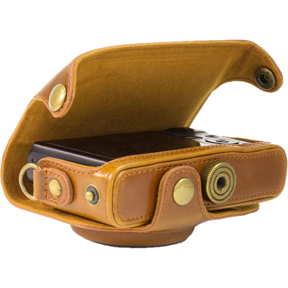 MegaGear Ever Ready PU Leather Camera Case for Canon PowerShot SX280 HS