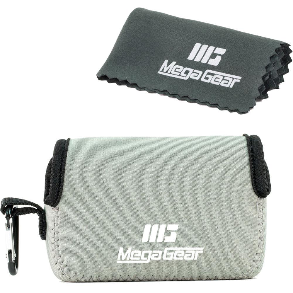 MegaGear Ultra-Light Neoprene Camera Case with Carabiner for Nikon COOLPIX S33