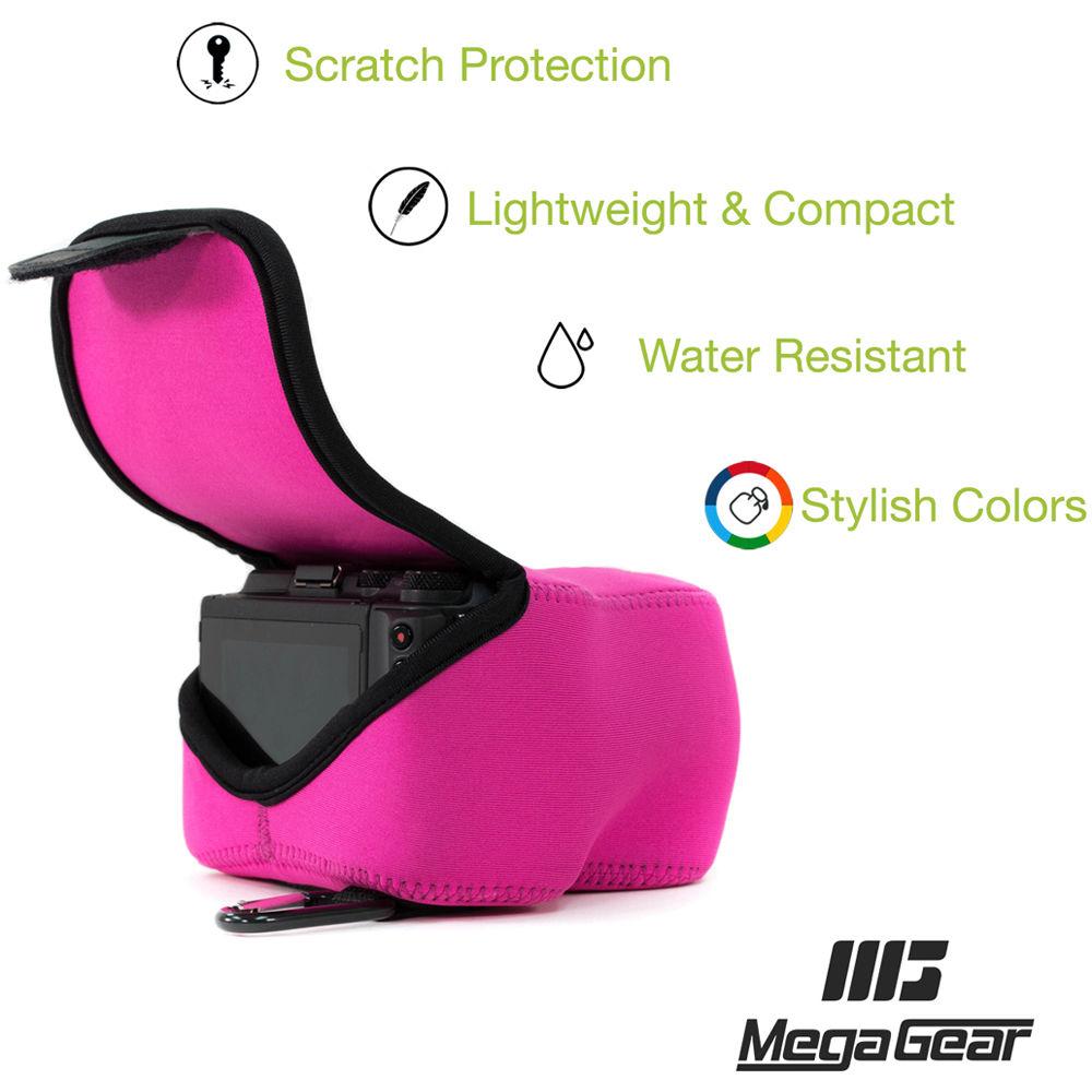 MegaGear Ultra-Light Neoprene Camera Case with Carabiner for Sony Cyber-shot DSC-RX10 III