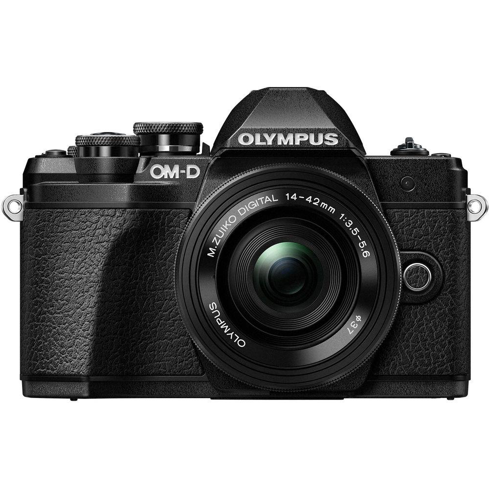 Olympus OM-D E-M10 Mark III Mirrorless Micro Four Thirds Digital Camera with 14-42mm EZ Lens