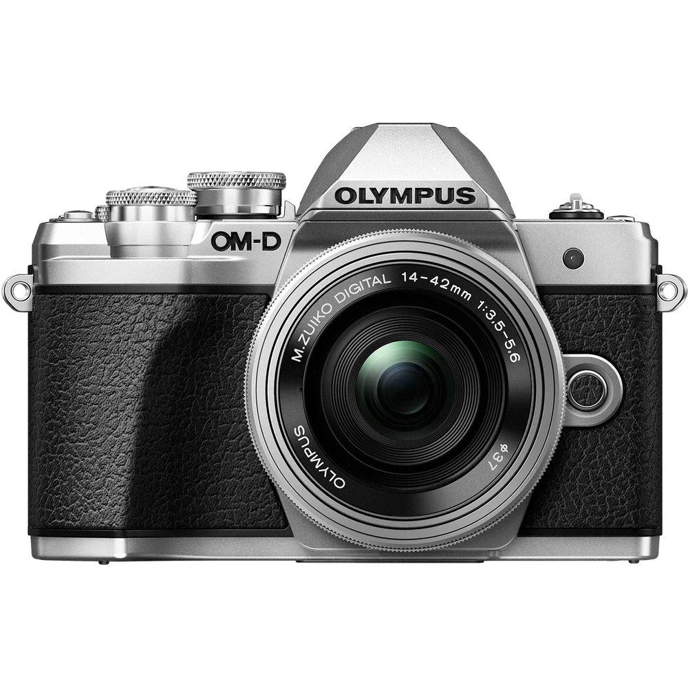 Olympus OM-D E-M10 Mark III Mirrorless Micro Four Thirds Digital Camera with 14-42mm EZ Lens