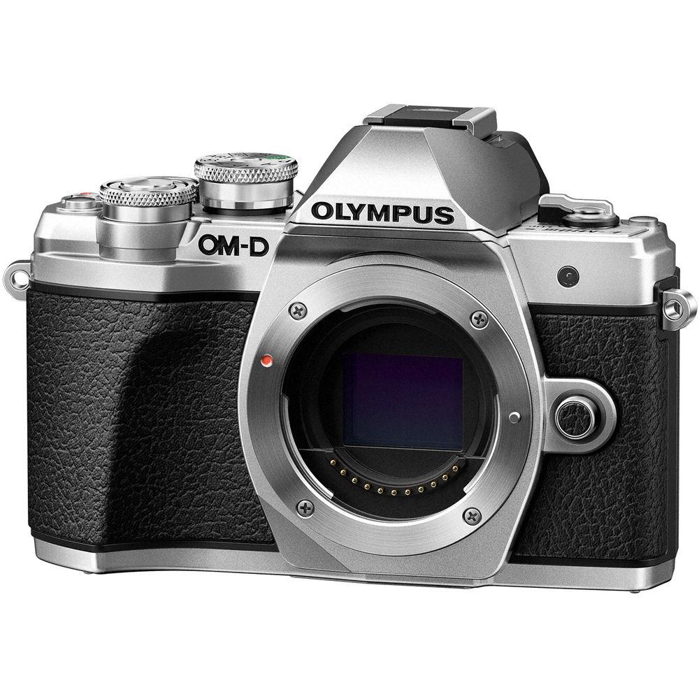 Olympus OM-D E-M10 Mark III Mirrorless Micro Four Thirds Digital Camera with 14-42mm EZ Lens
