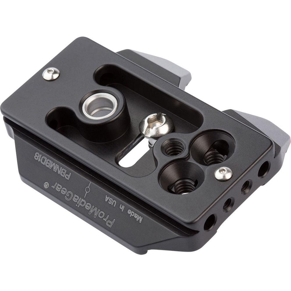 ProMediaGear PBNMBD18 Bracket Plate for Nikon D850 with MB-D18 Grip