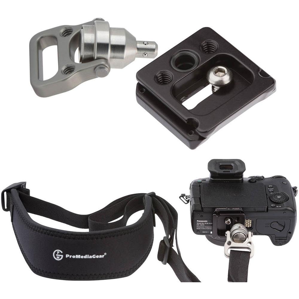 ProMediaGear PXM1 HYBRID Manfrotto-Type RC2 and Arca-Type Quick Release Plate
